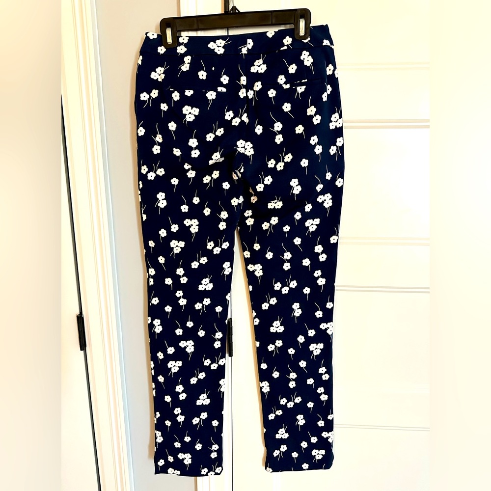 Boden Richmond Pants 7/8 Floral Size 6